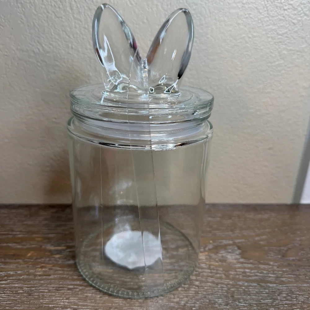 Target Bullseye Playground Easter Bunny Ear Glass Canister Jar Spring 2026